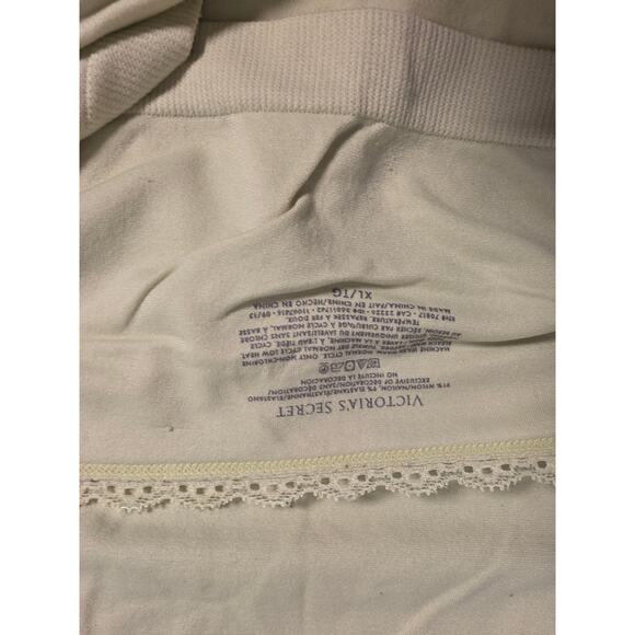 Victoria's Secret '13 Light Green Lace Tank Top Women's Size XL Scrunch Built in - Picture 5 of 5